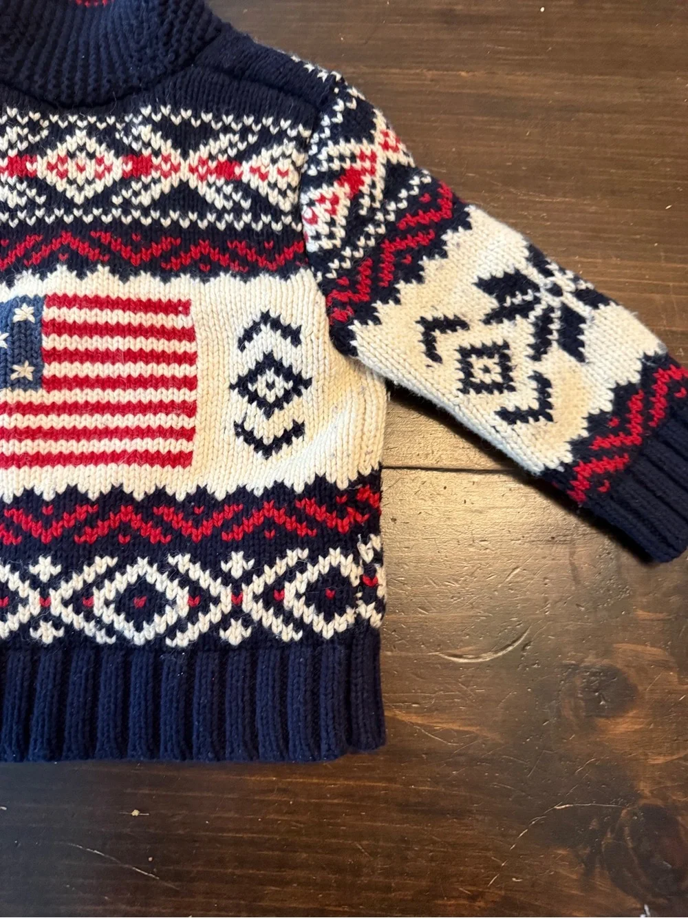 Vintage Polo Ralph Lauren Cowichan Sweater RARE 2T